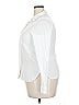 Brora White Long Sleeve Button-Down Shirt Size 18 - photo 5