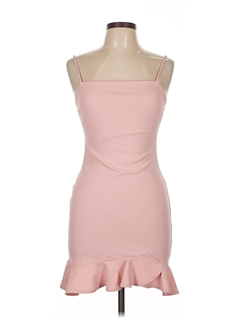 Pre-owned Blue Blush Cocktail Dress In Pink
