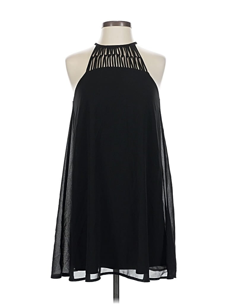 Pre-owned Lulus Cocktail Dress In Black