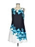 Unbranded Graphic Blue Casual Dress Size M - photo 1