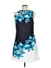 Unbranded Graphic Blue Casual Dress Size M - photo 2