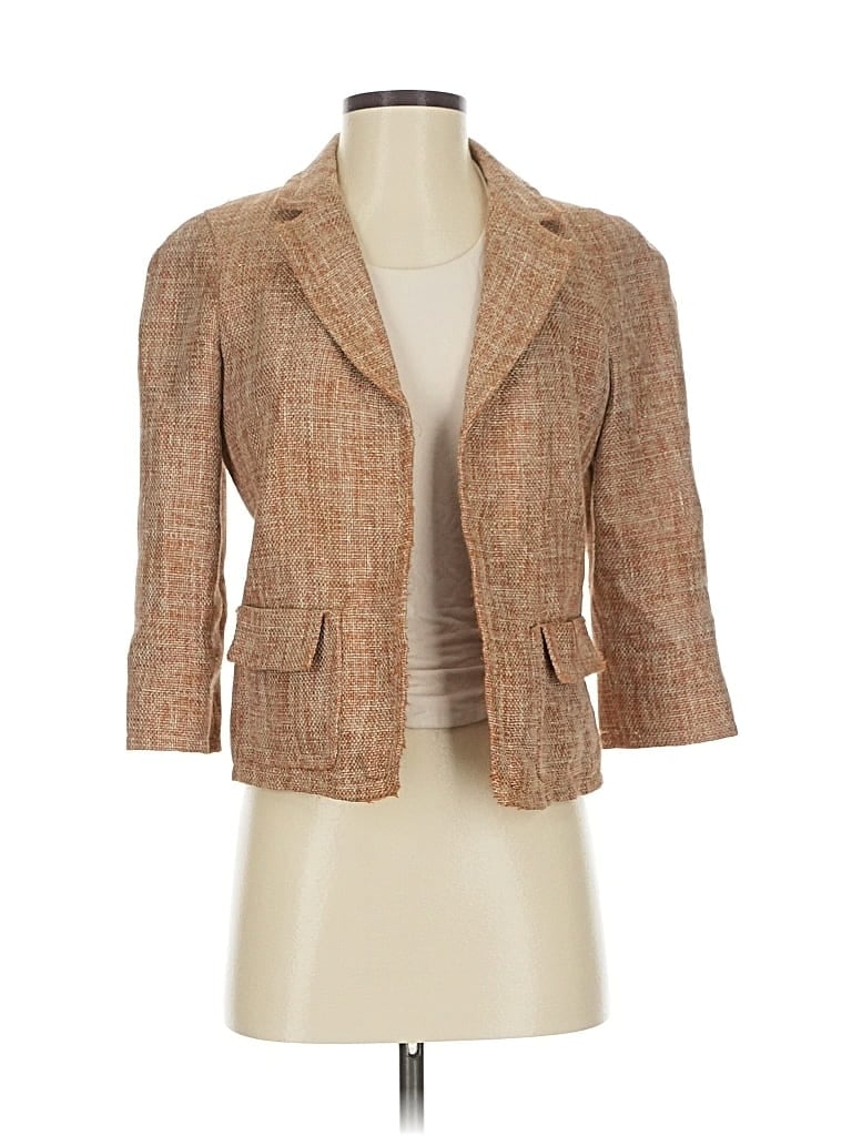 Pre-owned Talbots Cardigan Sweater In Brown
