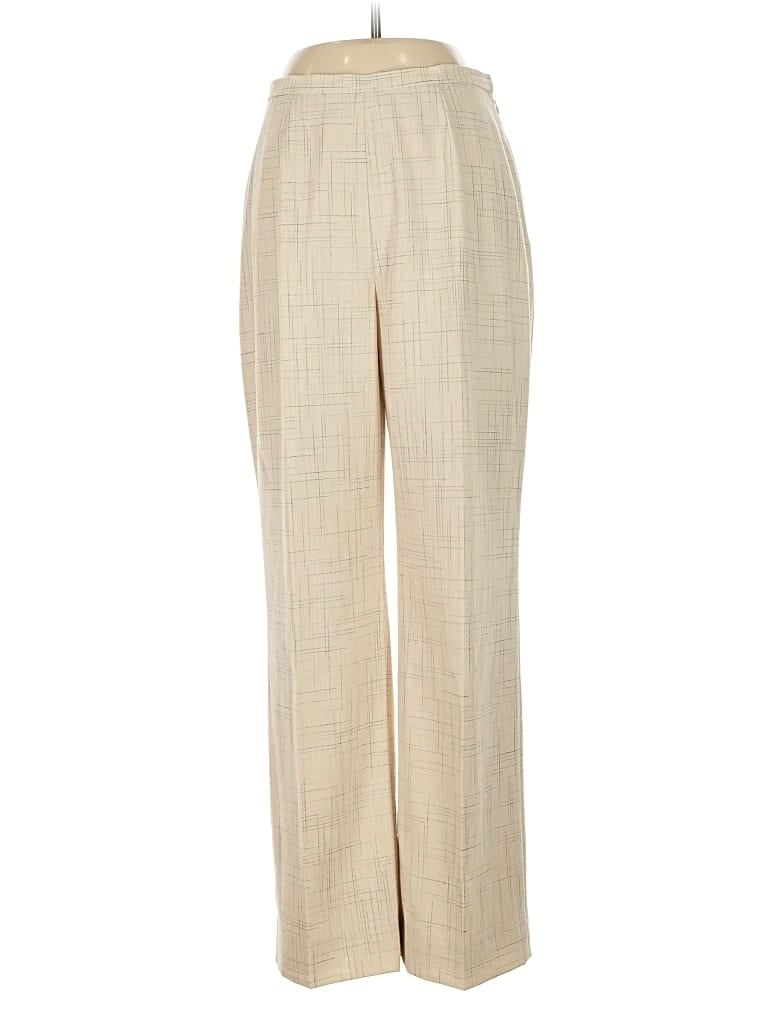 Pre-owned Le Suit Dress Pants In Brown