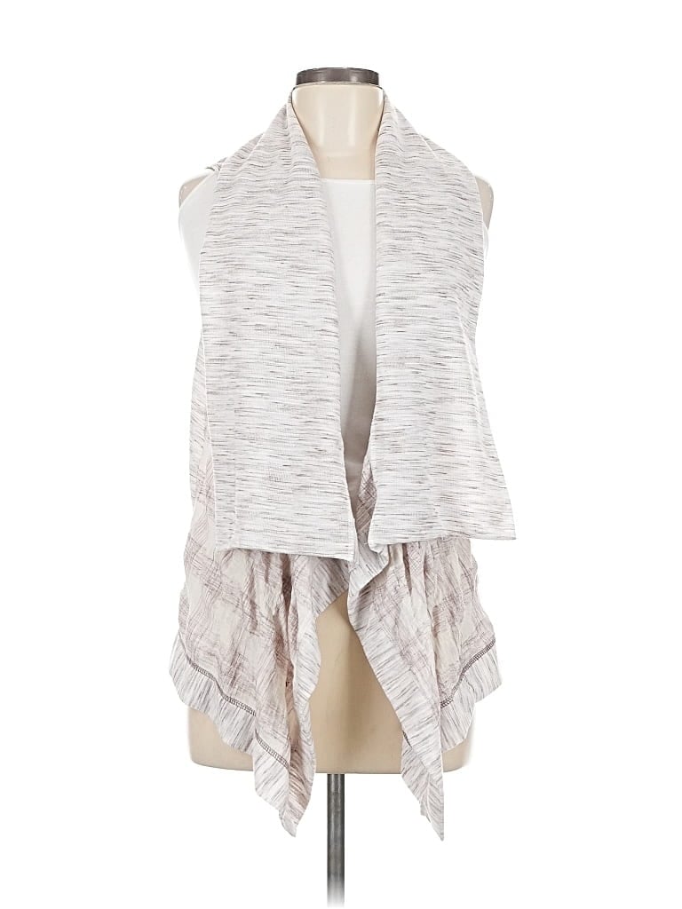 Pre-owned Mystree Cardigan Sweater In Gray