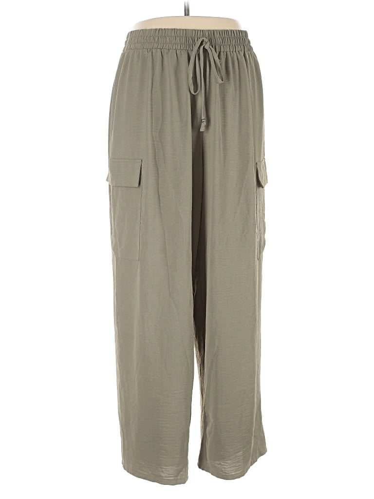 Pre-owned Mlle Gabrielle Cargo Pants In Green