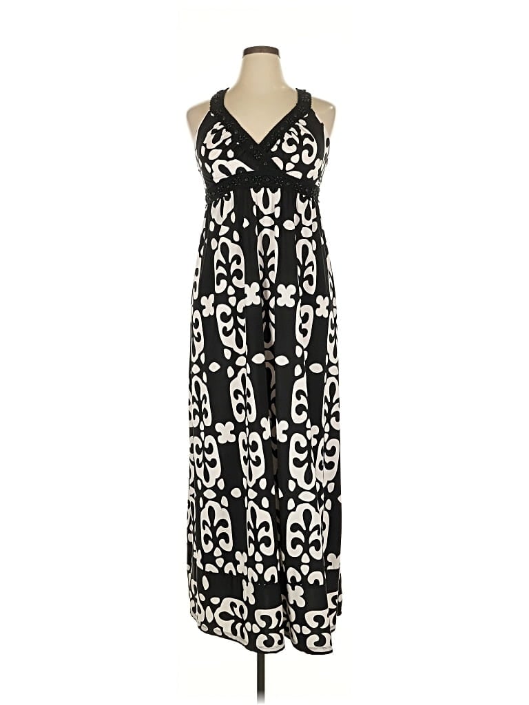 Pre-owned Inc International Concepts Casual Dress In Black