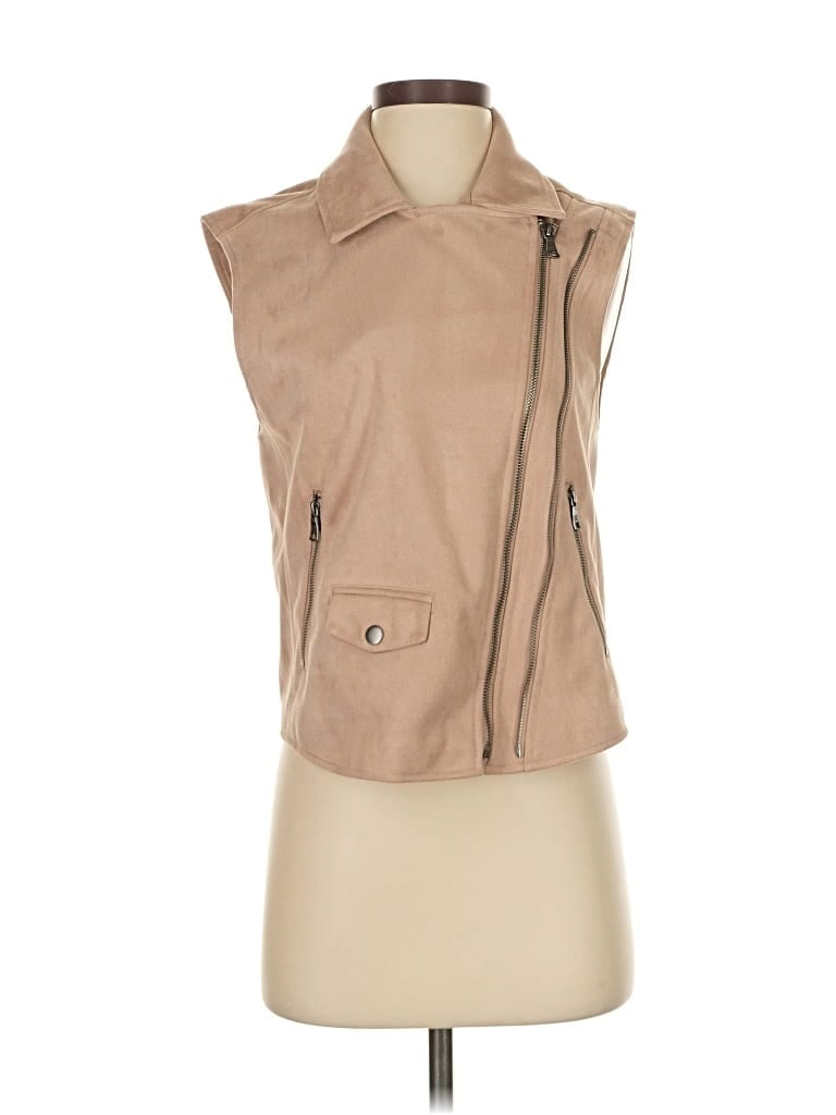 Pre-owned Banana Republic Factory Store Vest In Brown