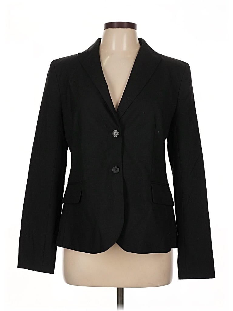Pre-owned Ann Taylor Factory Blazer Jacket In Black