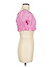 Zara Pink Short Sleeve Blouse Size M - photo 4