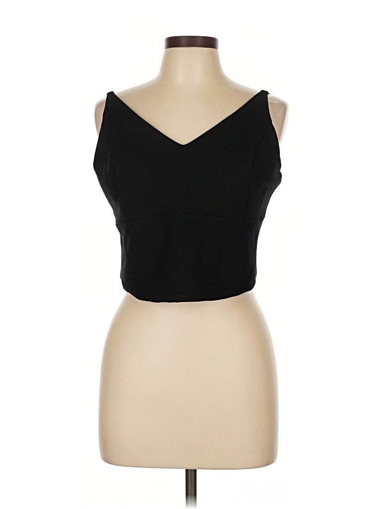 Pre-owned Cabi Tank Top Black Strapless Neckline Tops