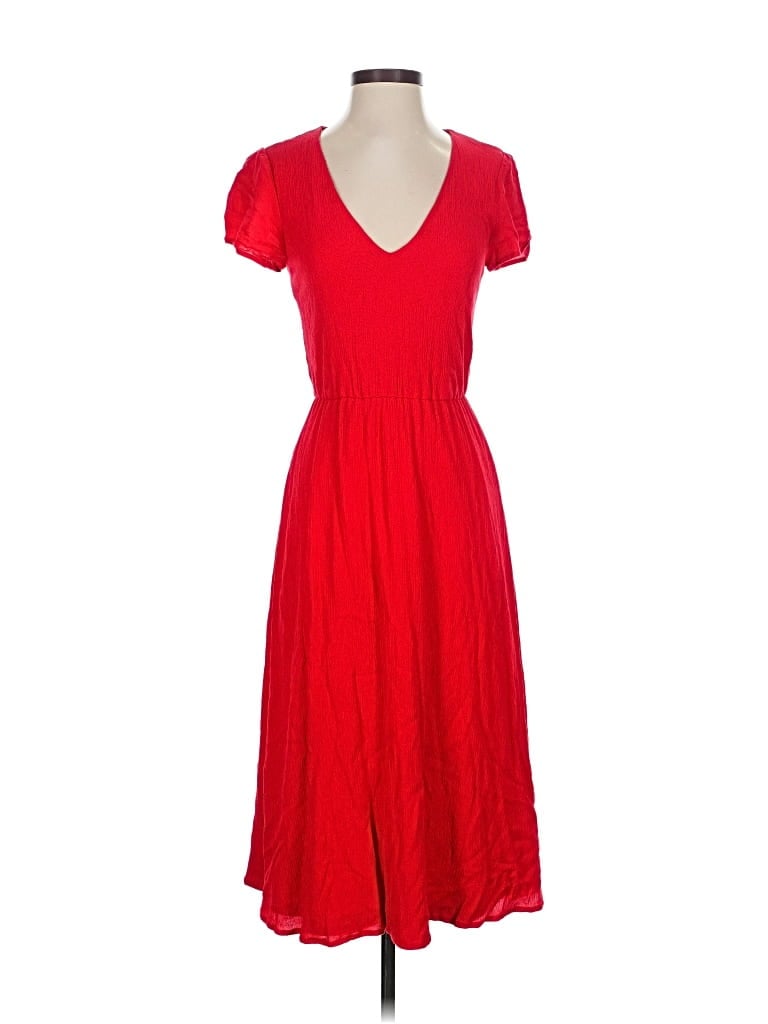 Pre-owned Wayf Casual Dress In Red