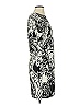 W by Worth 100% Polyester Print Black Cocktail Dress Size 2 - photo 4