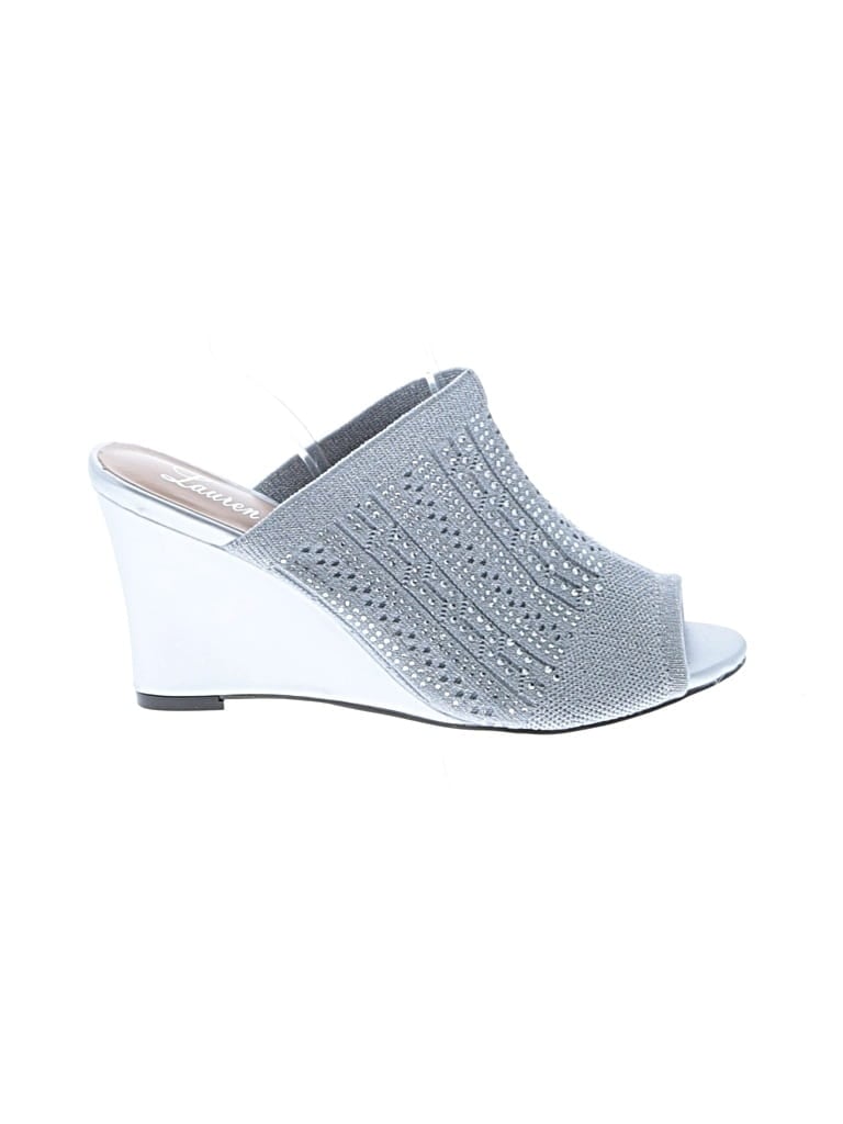 Pre-owned Lauren Lorraine Wedges In Gray