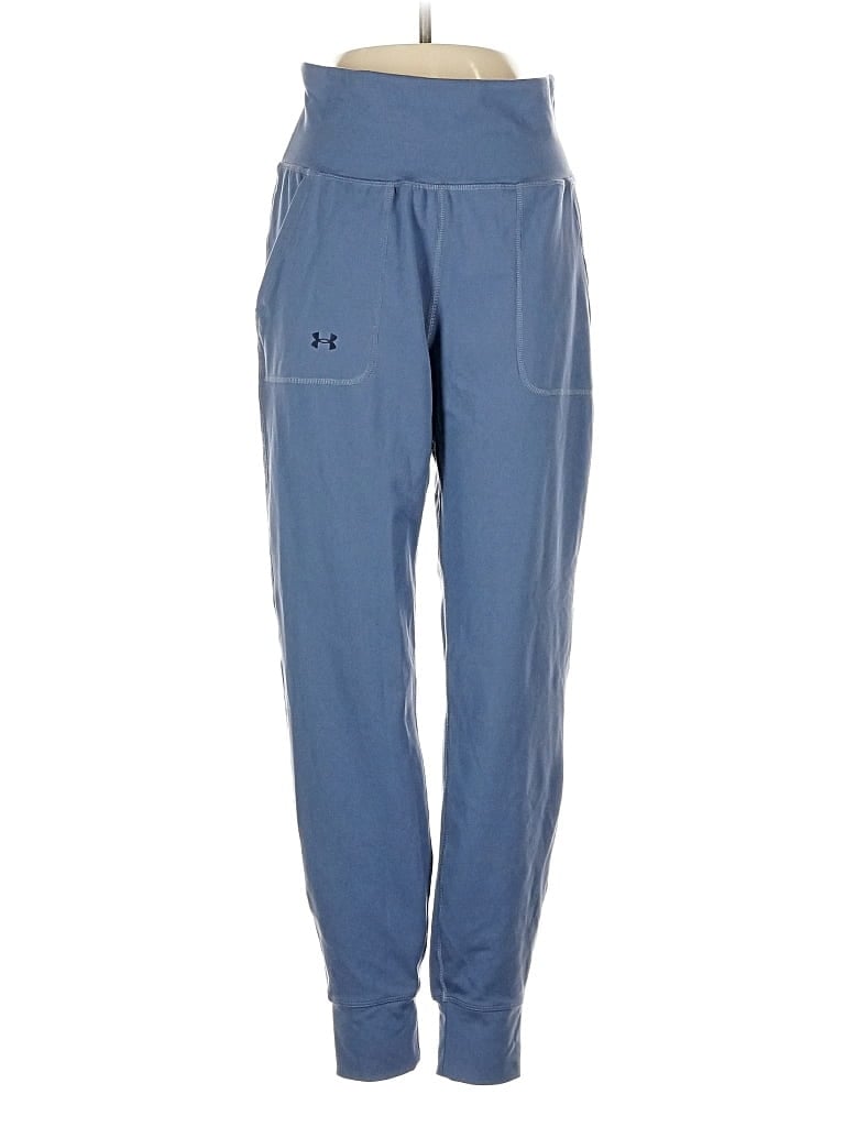 Pre-owned Under Armour Track Pants In Blue