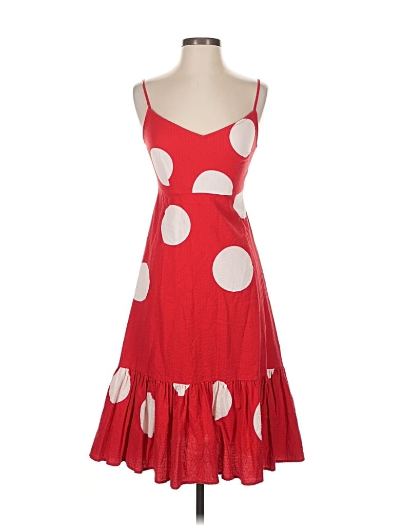 Pre-owned Tracy Reese For Anthropologie Cocktail Dress In Red