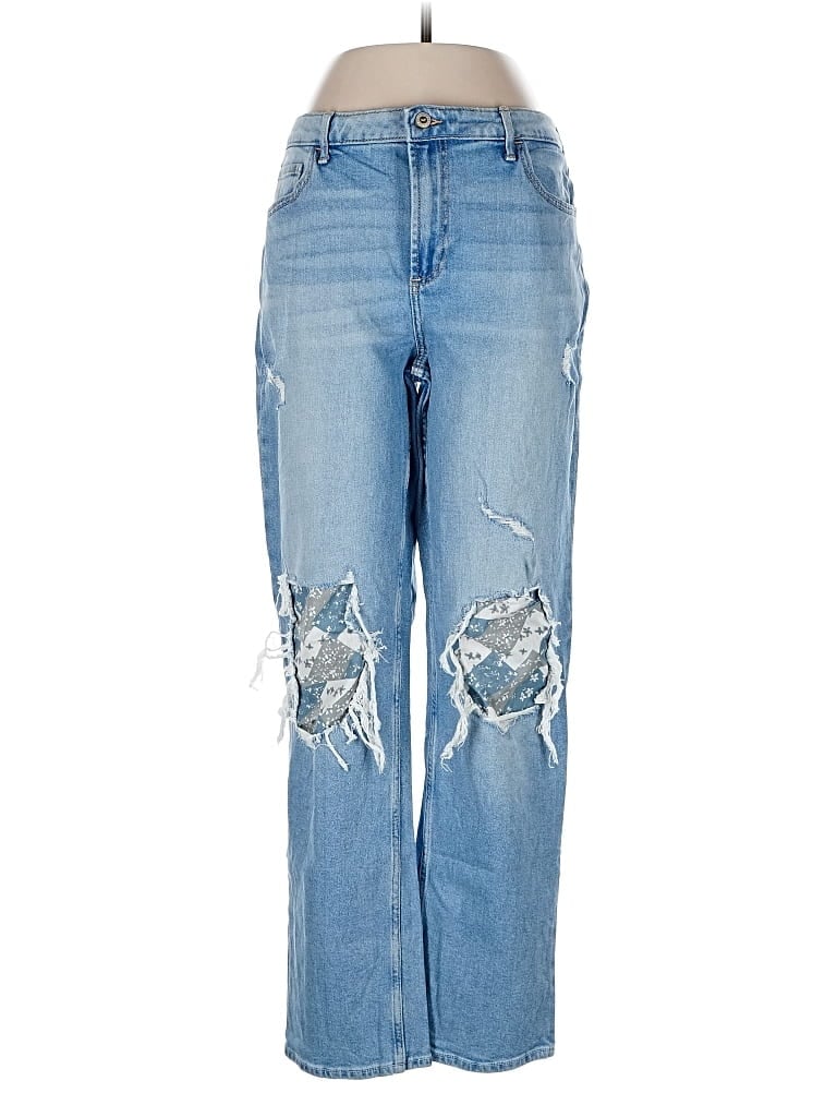 Pre-owned Hollister Jeans In Blue