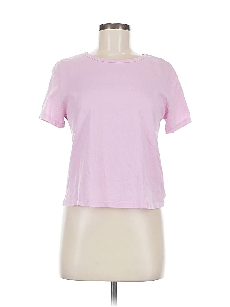 Pre-owned Monrow Short Sleeve T-shirt In Pink