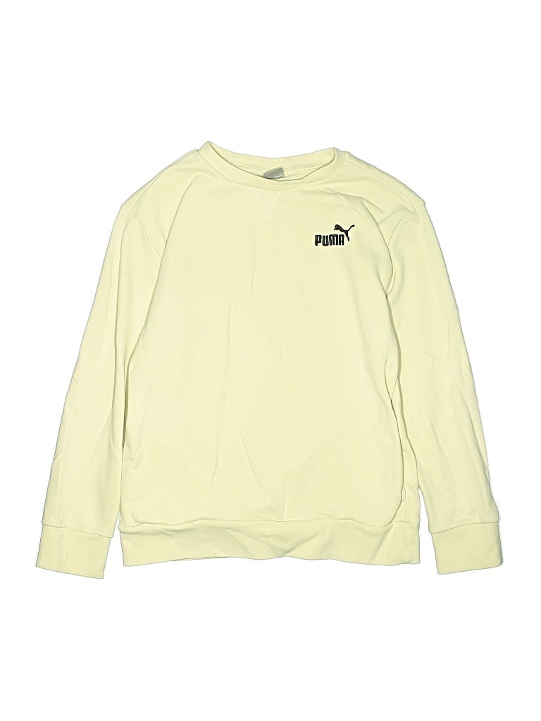 Pre-owned Puma Kids' Sweatshirt In Yellow