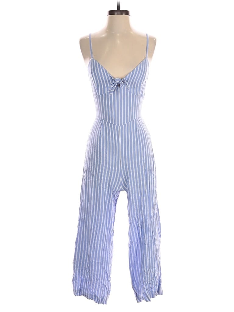 Pre-owned J.crew Factory Store Jumpsuit In Blue