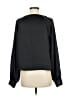 Gap 100% Polyester Black Long Sleeve Blouse Size M - photo 2