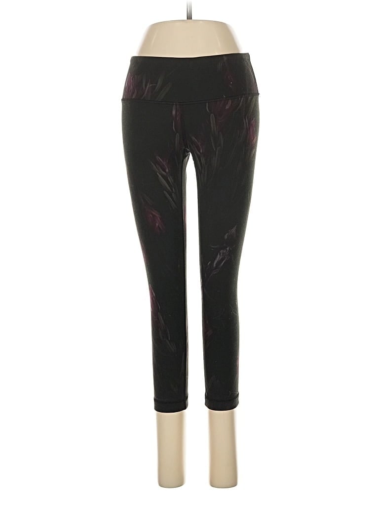 Pre-owned Lululemon Athletica Active Pants In Green