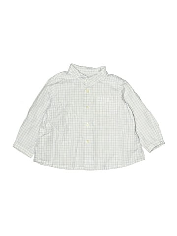 Bonpoint Long Sleeve Button-Down Shirt (view 1)
