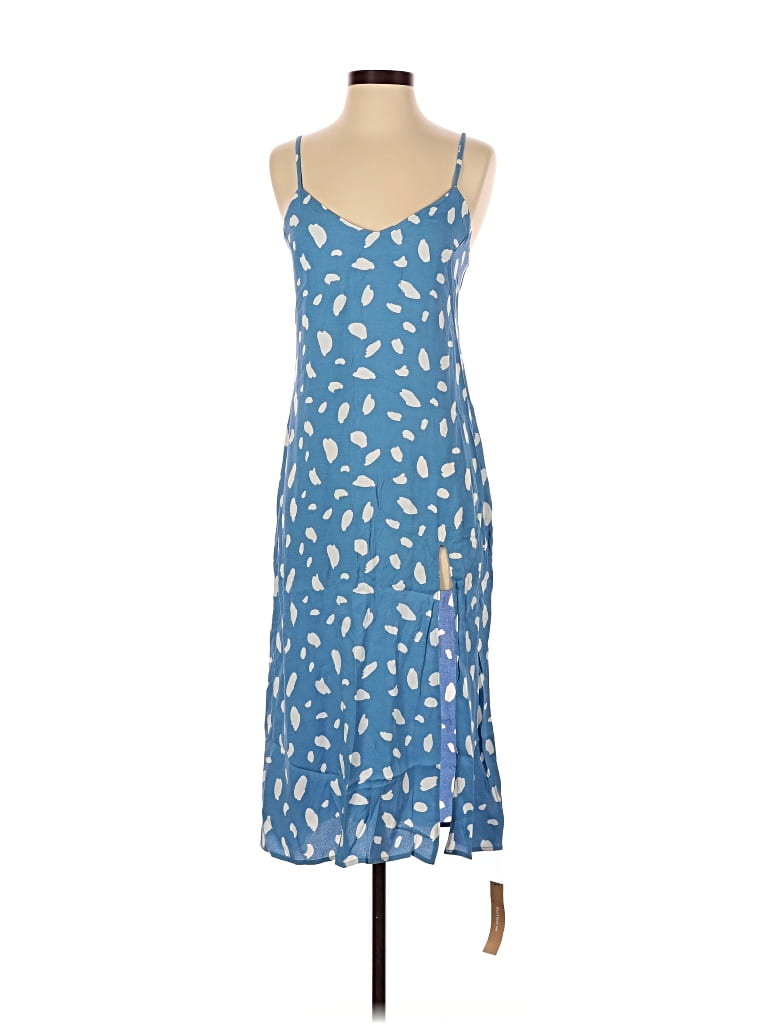 Pre-owned Reformation Casual Dress In Blue
