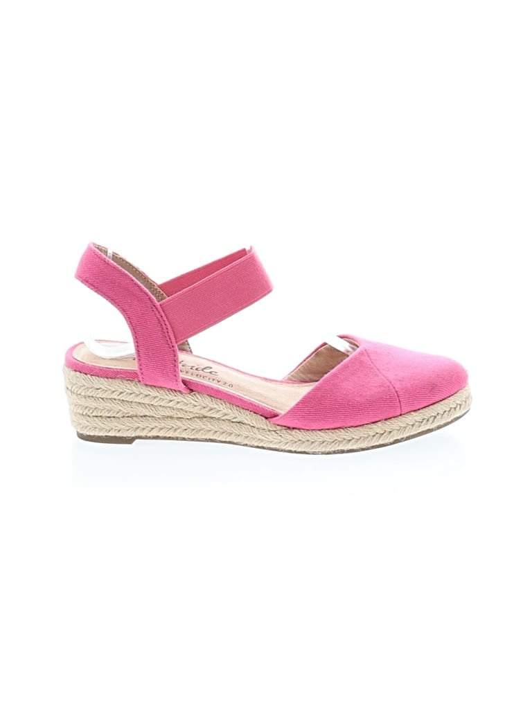 Pre-owned Life Stride Wedges In Pink