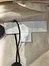 Rag & Bone 100% Silk Solid Ivory Raincoat Size S - photo 3