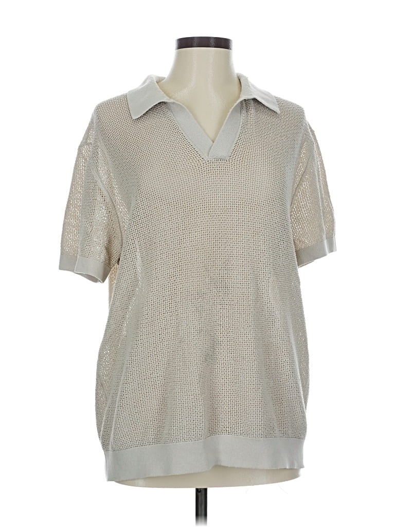 Pre-owned Gap Sweater Vest In Silver