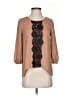 Soprano 100% Polyester Brown 3/4 Sleeve Blouse Size XS - photo 1