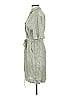 Equipment 100% Polyester Gray Casual Dress Size 4 - photo 5