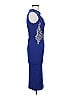 Little Mistress Blue Cocktail Dress Size 4 - photo 4