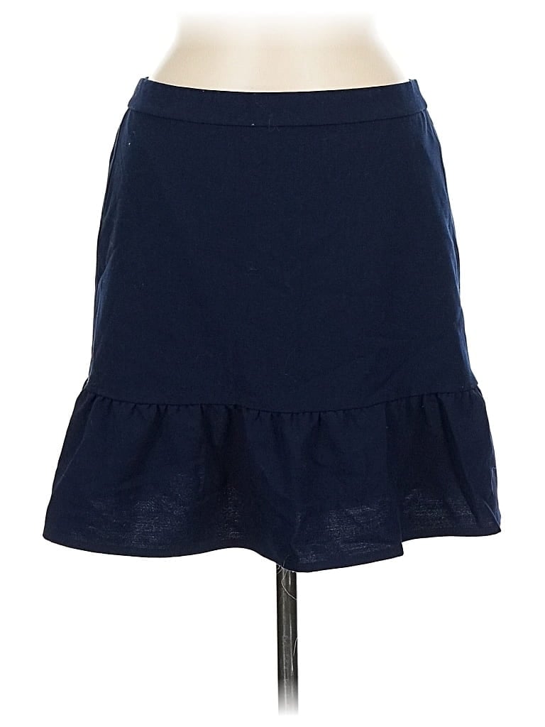 Pre-owned J.crew Mercantile Casual Skirt In Blue