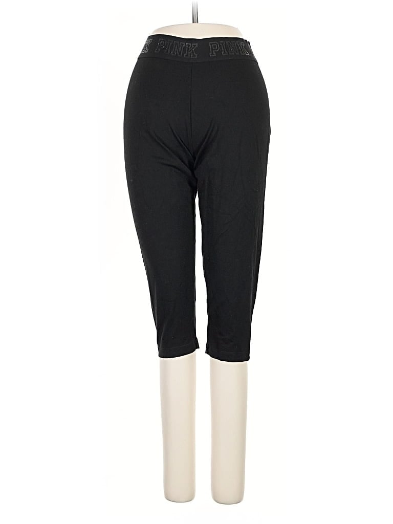 Pre-owned Victoria's Secret Pink Active Pants In Black