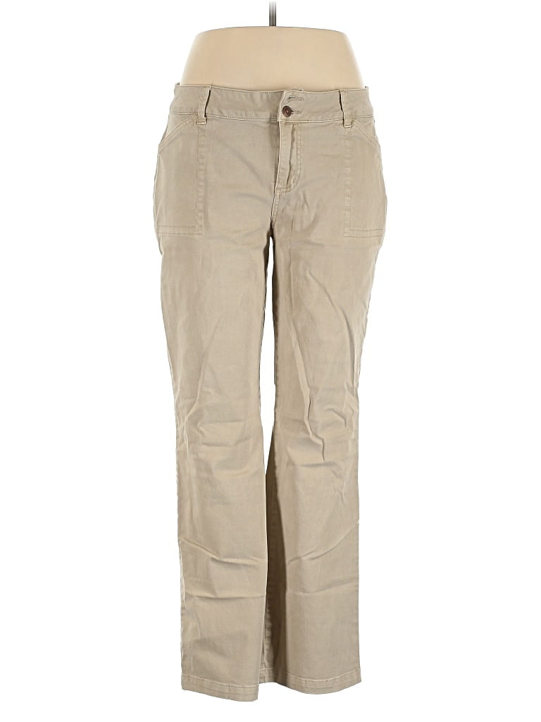 Pre-owned Maurices Khaki Pant In Brown