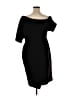 11. Honore Solid Black Cocktail Dress Size 12 - photo 2