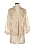 Habitual 100% Polyester Ivory 3/4 Sleeve Blouse Size S - photo 1