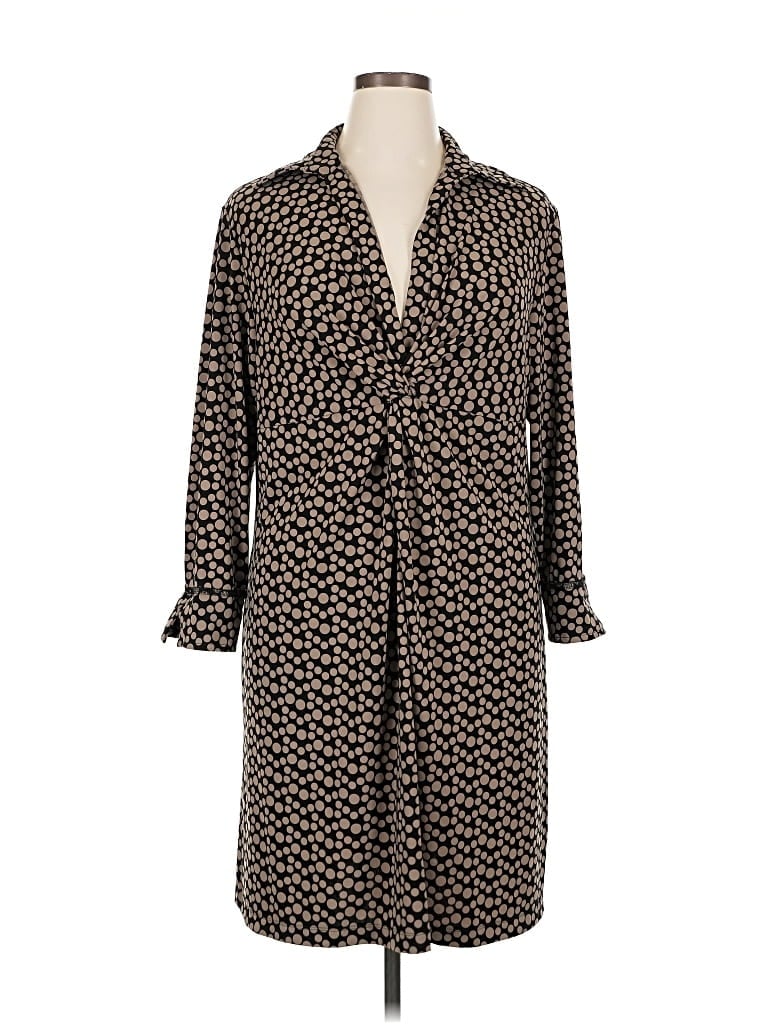 Pre-owned Travelsmith Casual Dress In Brown