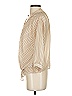 Habitual 100% Polyester Ivory 3/4 Sleeve Blouse Size S - photo 5