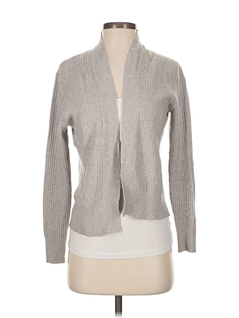 Pre-owned Essentials Cardigan Sweater In Gray