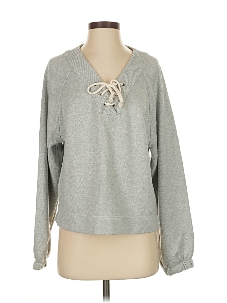 Pre-owned Aerie Sweatshirt In Gray