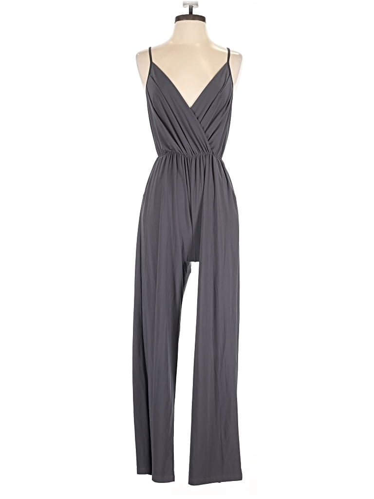 Pre-owned Kaileigh Jumpsuit In Gray