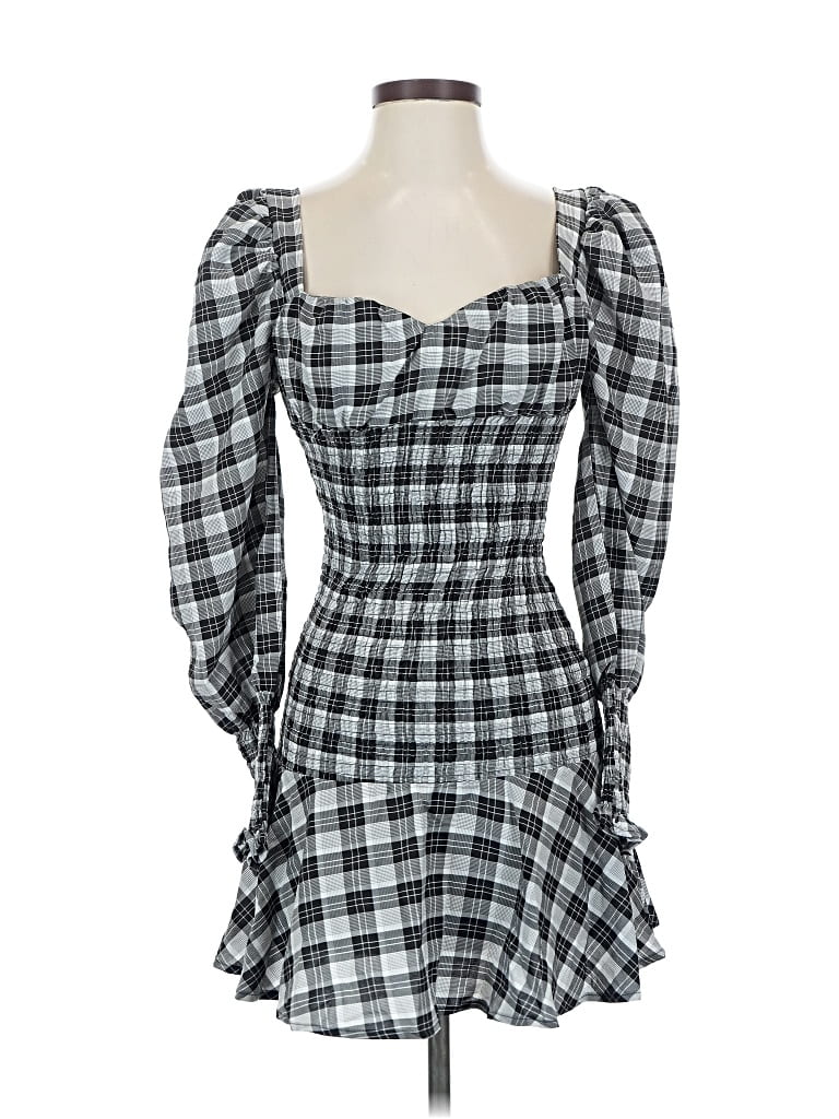 Pre-owned Fashion Nova Cocktail Dress In Gray