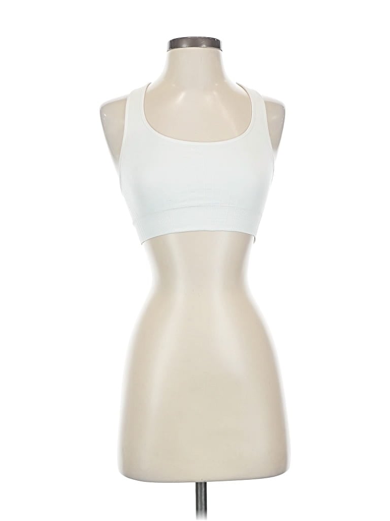 Pre-owned C9 By Champion Sleeveless Top White Halter Neckline Tops