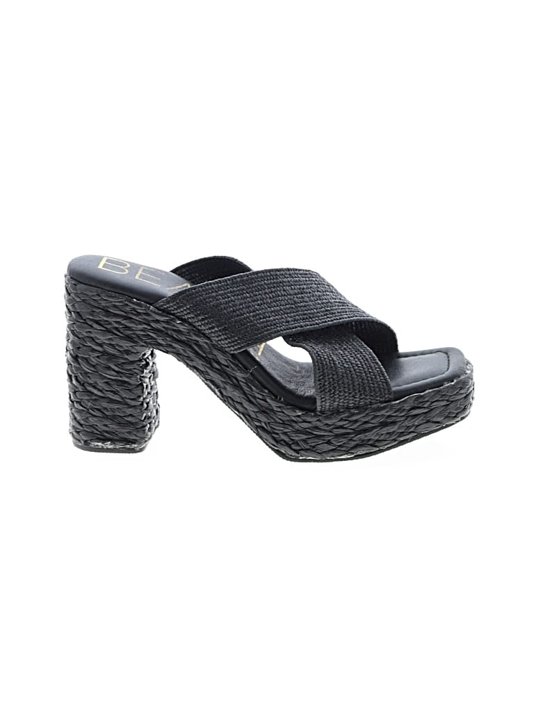 Pre-owned Beach By Matisse Sandals In Black