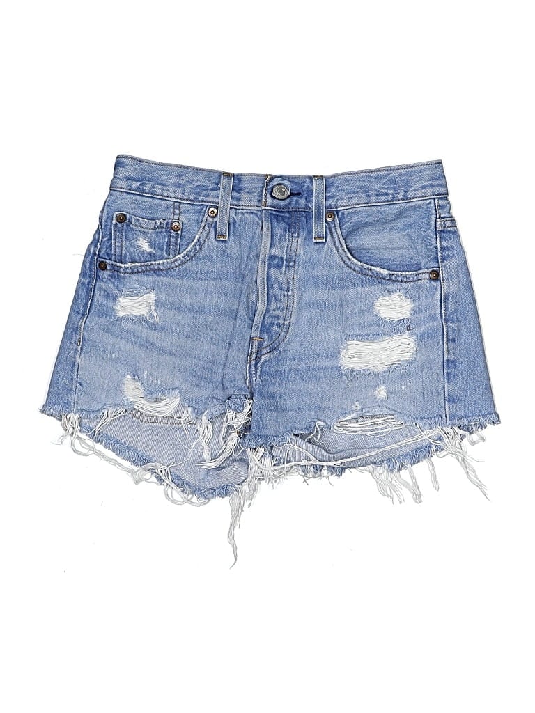 Pre-owned Levi's Denim Shorts In Blue