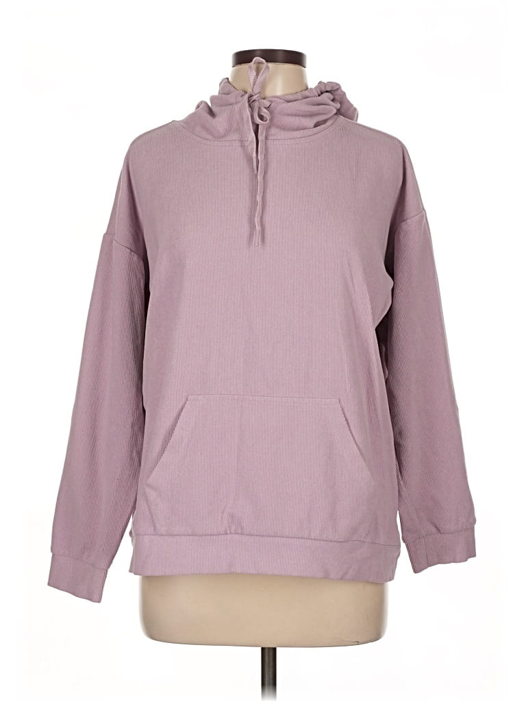 Pre-owned Marc New York Pullover Hoodie In Purple
