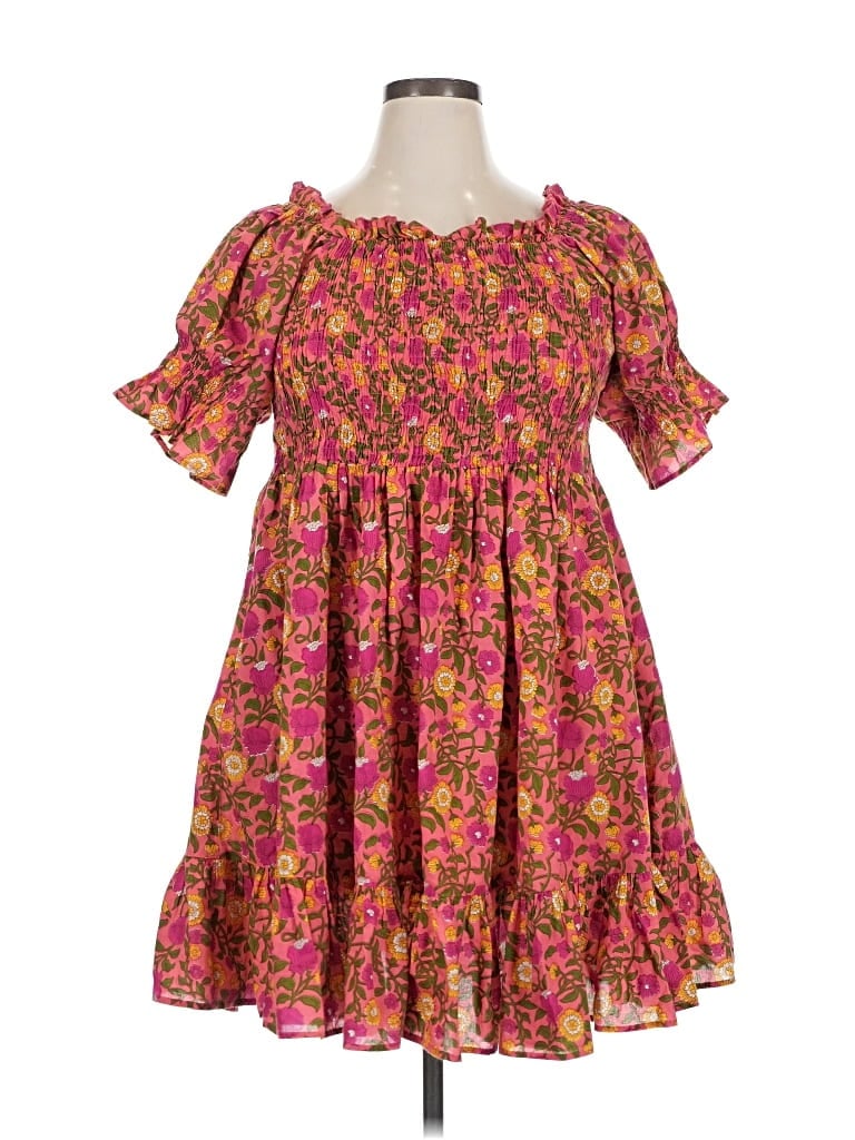 Pre-owned Mille Resort & Travel Casual Dress In Pink