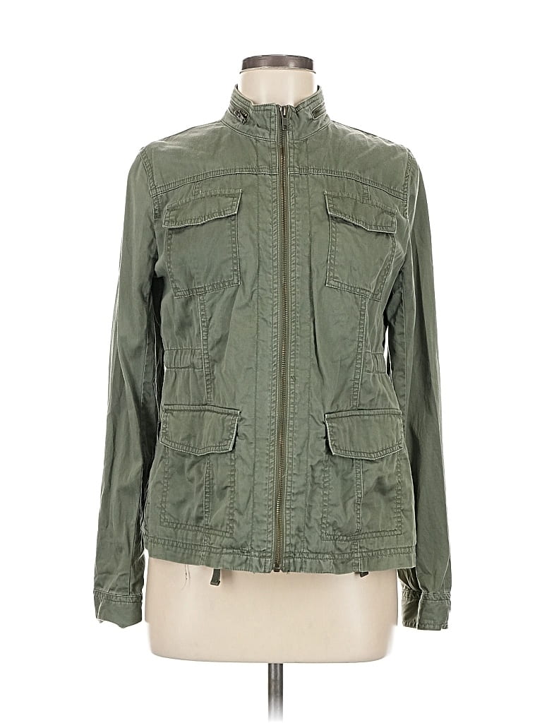 Pre-owned Caslon Jacket In Green